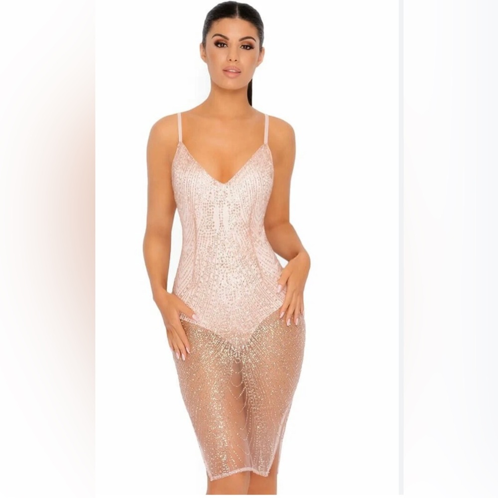 ISO do not buy!!! Oh Polly sheer glitter dress